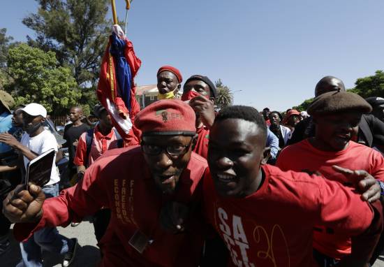 Racial tensions rise in South Africa over farm killing
