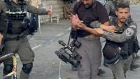 “Israel&#039;s” attacks on journalists in Jerusalem on rise