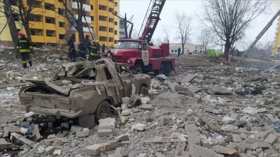 5 civilians, including 3 children, killed in dormitory bombing: Ukraine
