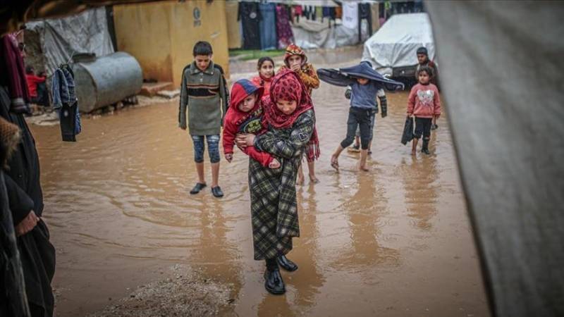 Floods in Syrian refugee camps leave thousands of families devastated