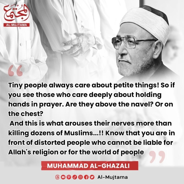 The Islamic literary scholar: Muhammad Al-Ghazali