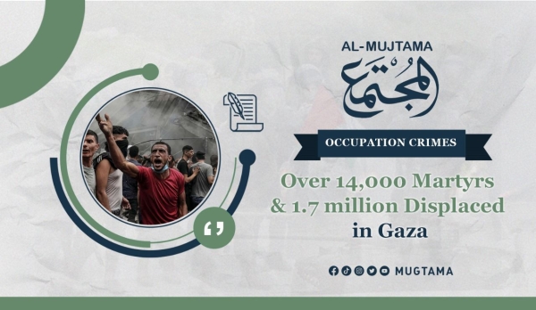 Over 14,000 Martyrs &amp; 1.7 million Displaced in Gaza