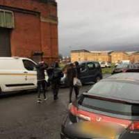 Gang of racist thugs batter woman wearing Hijab with plank of wood in Glasgow