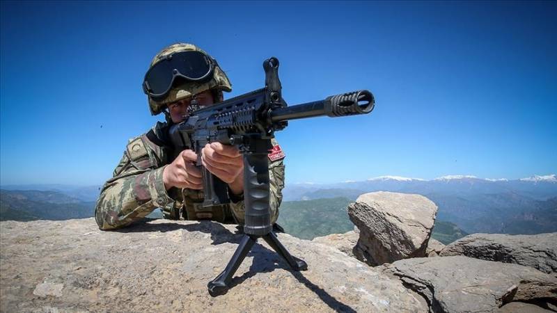 Turkey: Arms, ammunition of PKK terrorists seized