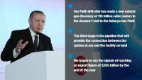 Turkish president announces new gas reserves find in Black Sea