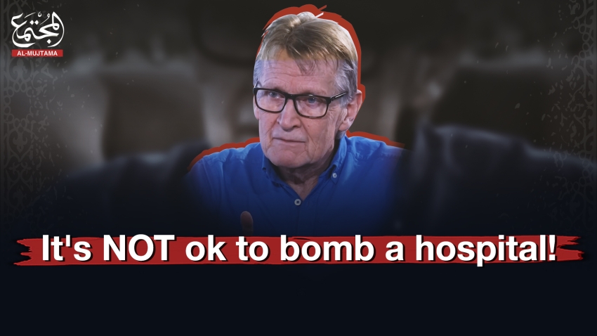 “It's NOT ok to bomb a hospital!” -Dr. Mads Gilbert