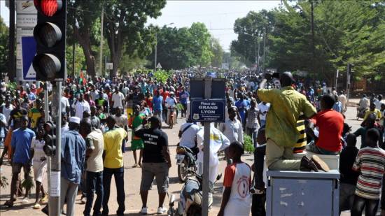 Protests block French army convoy in Burkina Faso