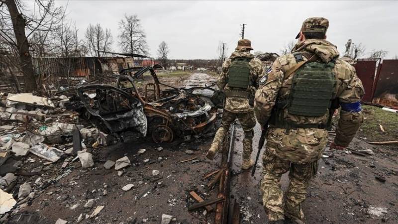 Heavy conflict scars nature in Ukraine