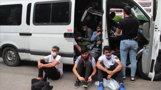 34 irregular migrants held in Turkey