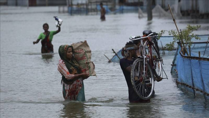 Bangladesh's coastal areas bear brunt of cyclone Yass