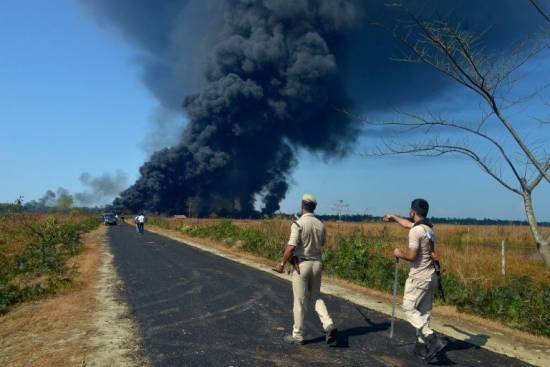 Huge India oil well fire extinguished after five months