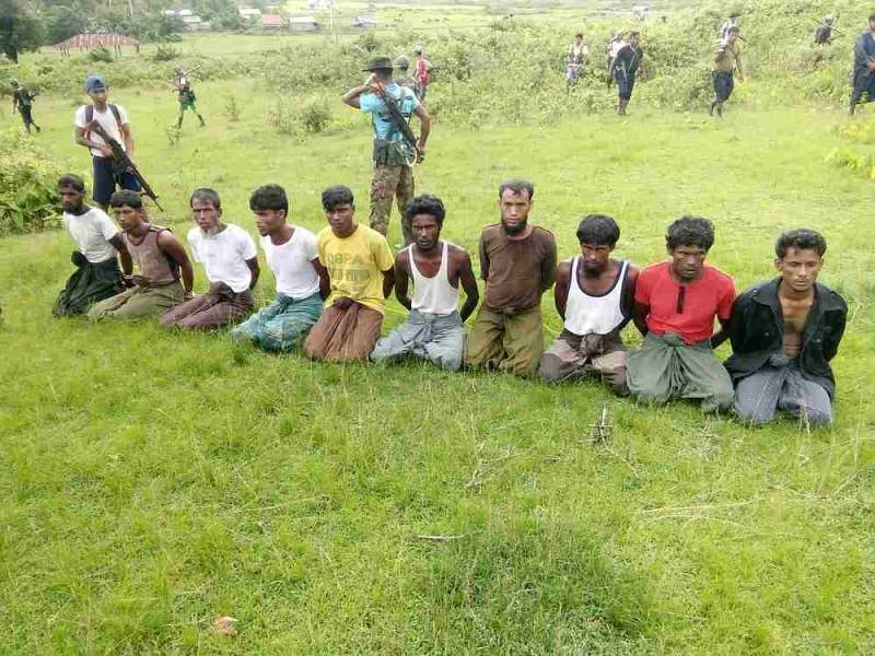 Rohingya arrested at sea shunted back to Myanmar camps