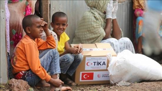 Turkish aid agency helps families in Rwanda