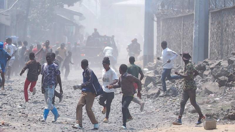 More deaths as protests against UN spread in DRC
