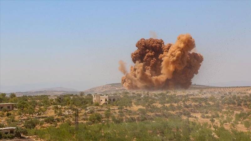 10 rockets hit near oilfield, US base in eastern Syria