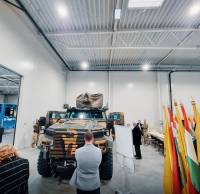 Hungary receives Turkey-made armored vehicle Gidran