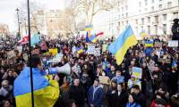 UK demonstrations demand end to Russian aggression