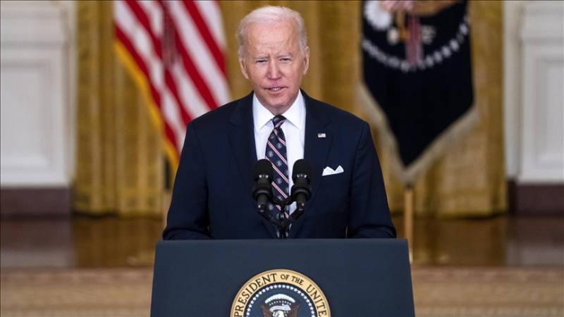 Biden calls for Putin to face war crimes trial after mass killings in Ukraine