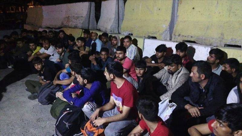 41 irregular migrants held in Turkish capital