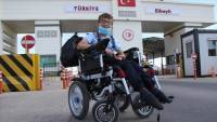 Disabled 15-year-old Syrian brought to Turkey for treatment