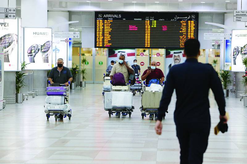 Kuwait resumes direct flights with six countries