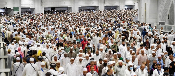 Nearly 1.5 million pilgrims arrived in Makka so far for annual Hajj pilgrimage