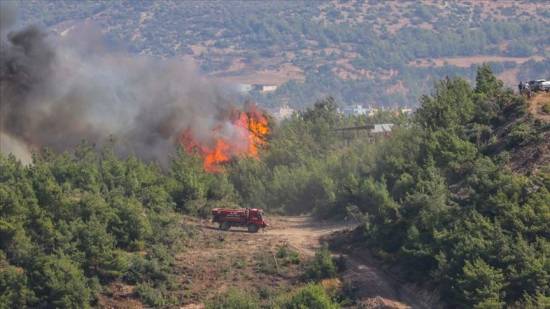 YPG/PKK spreads propaganda over Turkey forest fires