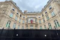 Security guard killed in Qatar Embassy in Paris