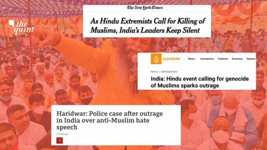 Rising Islamophobia, Indian Leaders Silent: How Foreign Media Covered Haridwar Event