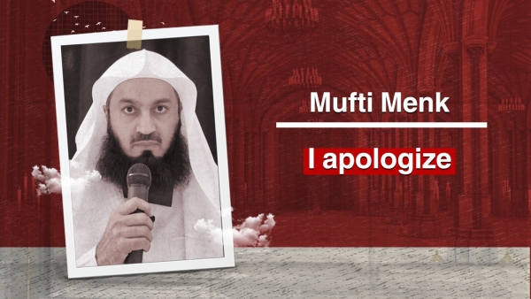 Why has Mufti Menk apologized to Palestinians and Kashmiris?