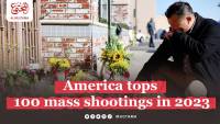 America tops 100 mass shootings in 2023