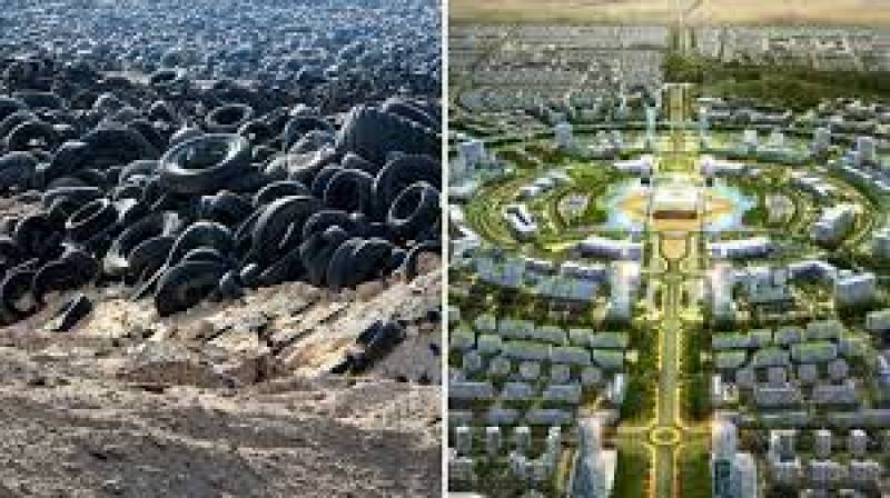 Kuwait is transforming its ‘tyre graveyard’ into a new smart city