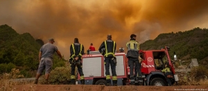Wildfire on Spain&#039;s Tenerife burning &#039;out of control&#039;