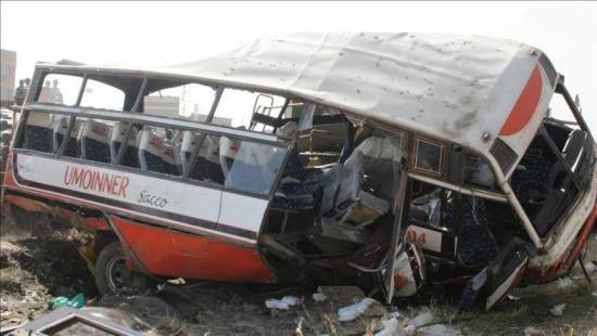 Bus accident kills 20 in Uganda
