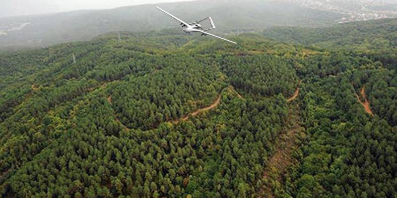 Unmanned drones help Türkiye’s fight against forest fires