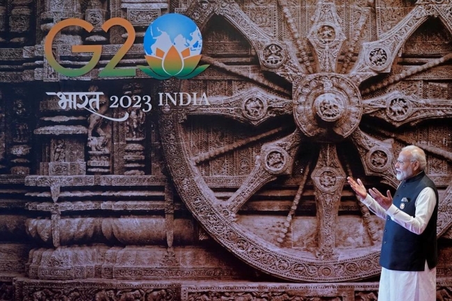 Indian premier uses &#039;Bharat,&#039; not India for G-20 nameplate