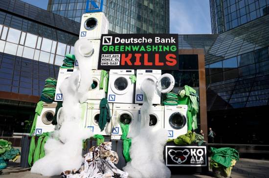 Frankfurt offices of Deutsche Bank, DWS raided in greenwashing probe
