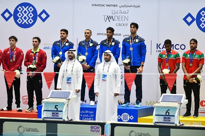 Three gold for Kuwait’s Aquatic team