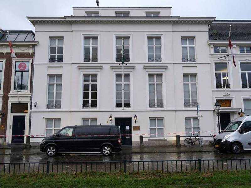 Shots fired at Saudi embassy in The Hague, no injuries