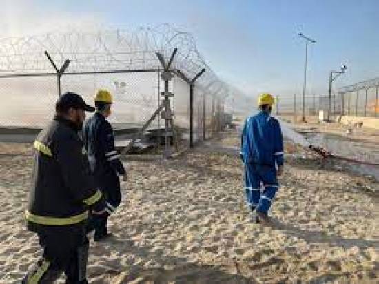 Two Oil Workers Slightly Injured In a Fire at Burgan Oil Field