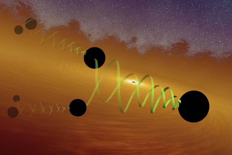 Cosmic Legos: Black holes merge into never before seen size