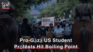 Pro-Gaza US Student Pr0tests Hit Boiling Point