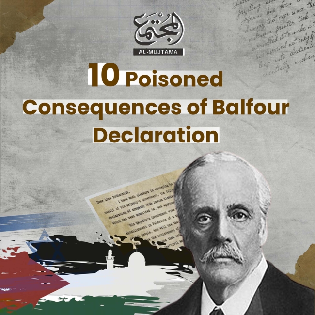 10 Poisoned Consequences of Balfour Declaration