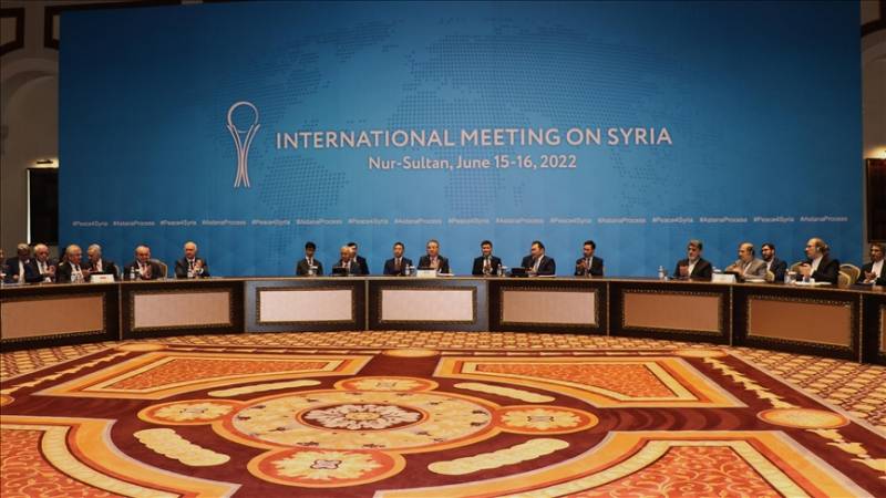 Meeting on Syria in Astana process held in Kazakhstan's Nur Sultan