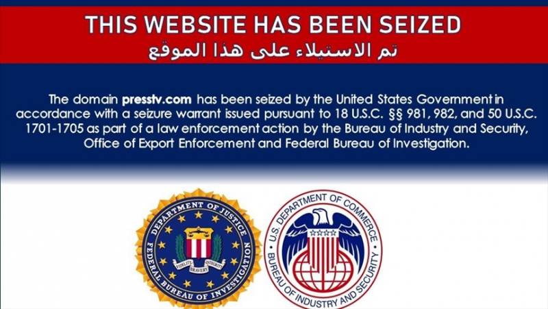 Websites of Iran&#039;s state-run international broadcasters &#039;seized&#039;