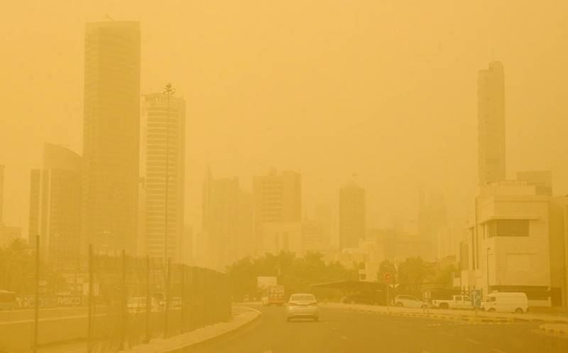 Dust storms normal occurrence in Kuwait