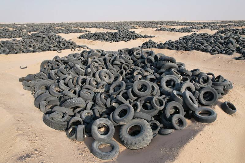 Environmental disaster: World’s biggest tire graveyard in Kuwait