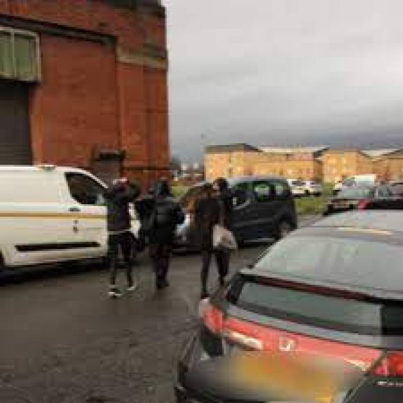 Gang of racist thugs batter woman wearing Hijab with plank of wood in Glasgow