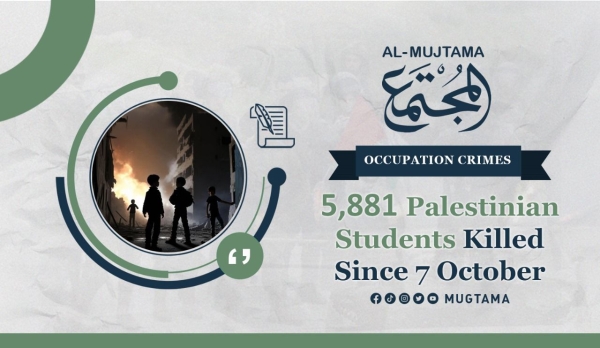 5,881 Palestinian Students Killed Since 7 October