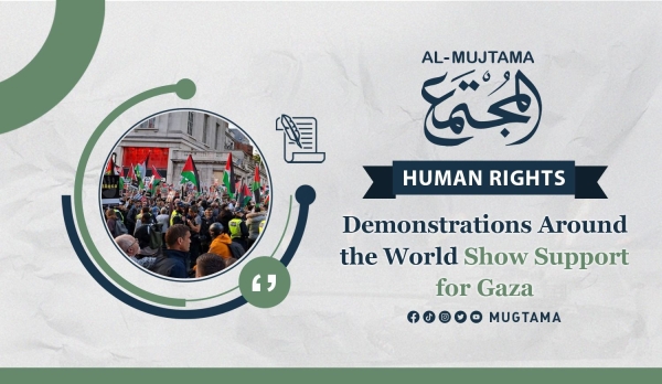 Demonstrations Around the World Show Support for Gaza
